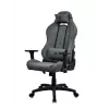 Arozzi Torretta SoftFabric ASH -pelituoli ergonominen muotoilu säädettävä