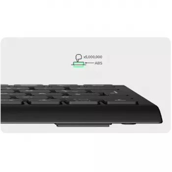 KeySonic KSK-5011ELC (DE) näppäimistö kotiin USB QWERTZ saksalainen musta