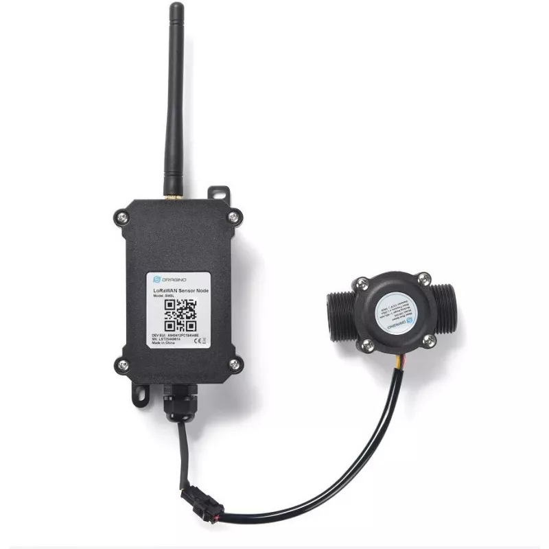 Vesimittari DRAGINO SW3L-EU868 G1/2 DN15 — LoRaWAN, G1/2-liitäntä, DN15