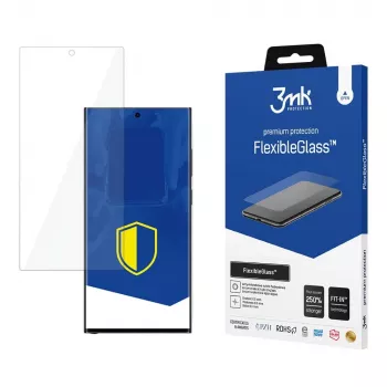 Suojalasi 3mk FlexibleGlass Galaxy S24 Ultra näytölle hybridilasi