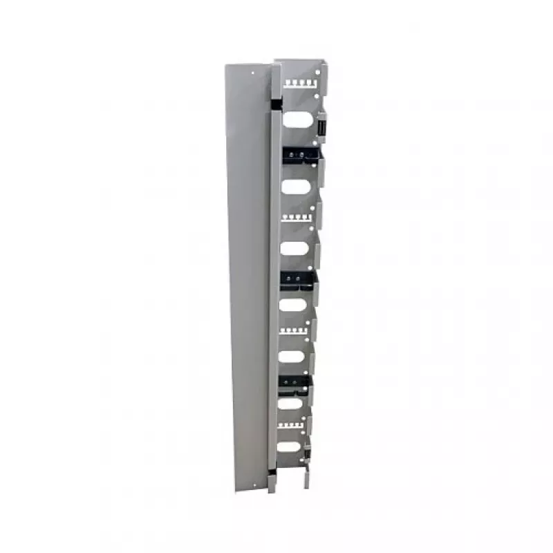 ALL-S0002116, kaapelinhallintapaneeli, harmaa, 32U, 19 tuumaa, 100 mm, 75 mm