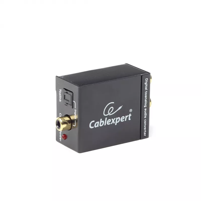 Gembird DSC-OPT-RCA-001 audiomuunnin musta