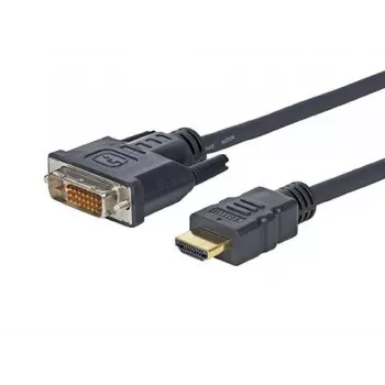 Vivolink PROHDMIDVI3 videokaapelisovitin 3 m HDMI DVI-D musta