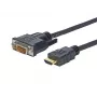 Vivolink PROHDMIDVI3 videokaapelisovitin 3 m HDMI DVI-D musta