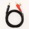 TB kaapeli 3,5mm MiniJack -2x RCA M/M 1,5m (AKTBXAJ2RCA150B)