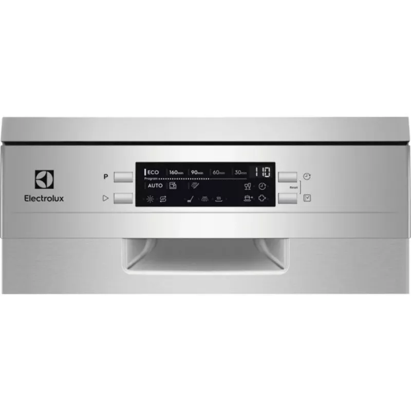 Electrolux ESA63210SX vapaasti sijoitettava astianpesukone, 45 cm, 10 vakioastiastoa, AirDry, 46 dB, energialuokka E, ruostumaton teräs