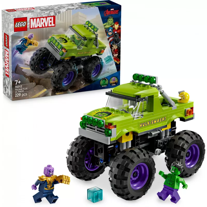 LEGO MARVEL 76312 Hulk-rekka vs. Thanos