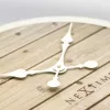 NeXtime kello 3134wi Plank, Ø50 cm, seinäkello, valkoinen