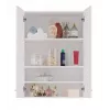 Topeshop POLA MINI DD valkoinen kylpyhuonekaappi valkoinen