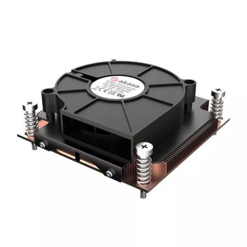 CPU-jäähdytin Akasa AK-CC7406BP01 Intel LGA 1700, kupari-lämpöputkijäähdytin