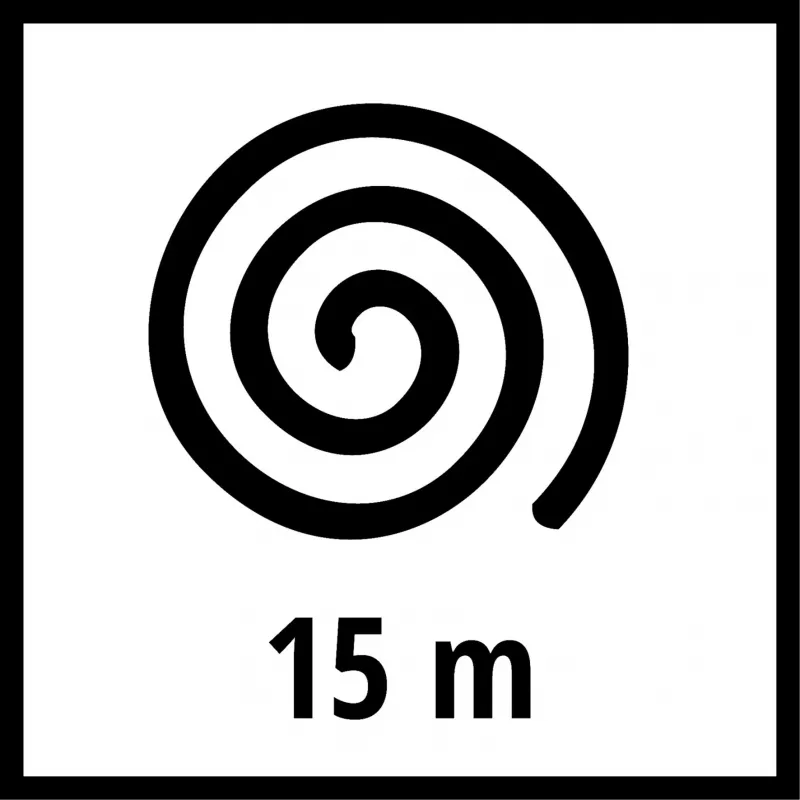 Trimmerilanka hiljainen lanka 2,4 mm (15 metriä)