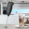 Clatronic MS 3089 paristokäyttöinen maidonvaahdotin, musta/ruostumaton teräs