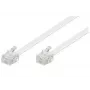 Puhelinkaapeli Microconnect MPK191W RJ-11 Standard 15 m valkoinen