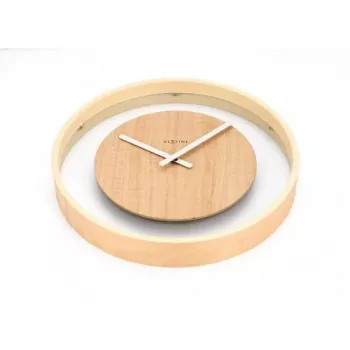 NeXtime kello 3046 Wood Loop, Ø30 cm, seinäkello, puu