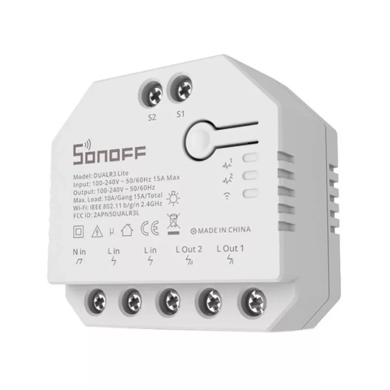 Sonoff Dual R3 Lite älykytkin