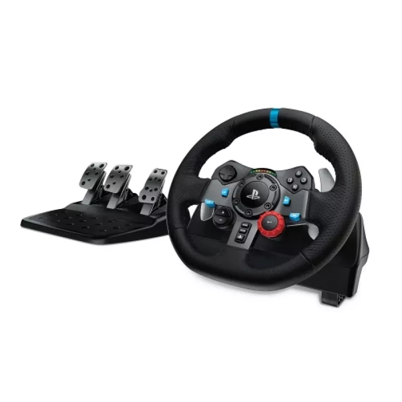 Logitech Driving Force G29 - ohjauspyörä- ja poljinsarja - langallinen - Sony PlayStation 3, Sony PlayStation 4
