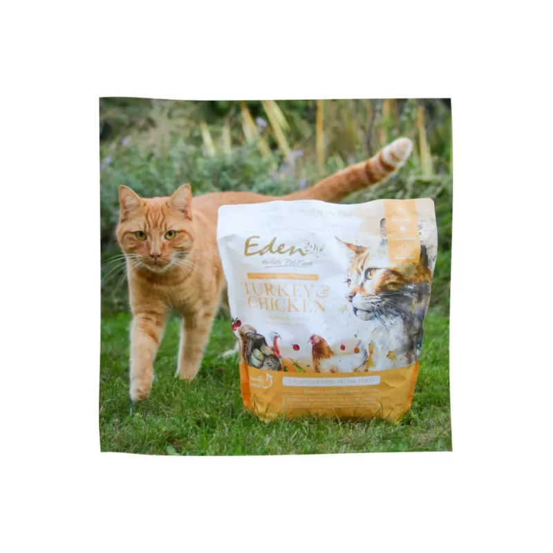 EDEN Turkey & Chicken - kuivaruoka kissoille - 1,5 kg
