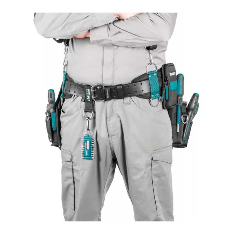 Makita E-15235 raskaan käytön työkaluvyösarja kantolaukuilla