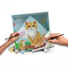 Maalaussarja Ravensburger CreArt Do it together — kissamalli, yhteinen maalaussarja