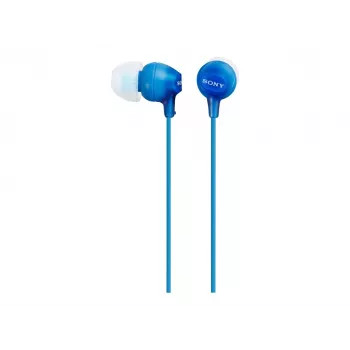 Sony MDR-EX15LP, johdollinen, 8 - 22000 Hz, musiikki, 3 g, kuulokkeet, sininen