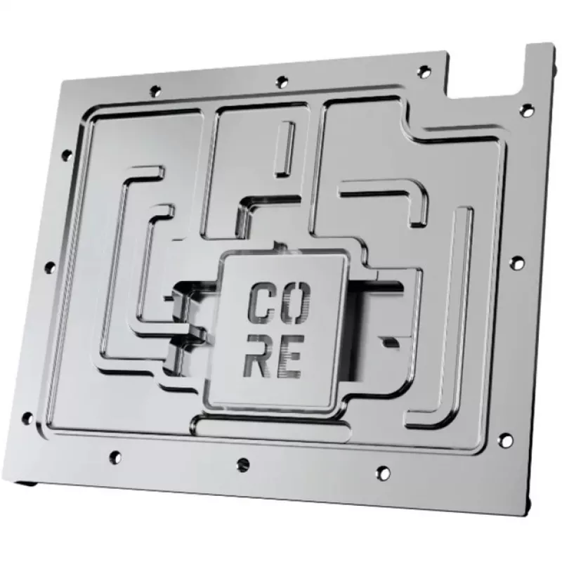 Alphacool Core GeForce RTX 5080 Phantom/GameRock/Palit/Gainward näytönohjaimen vesijäähdytyslohko takalevyllä (10260)