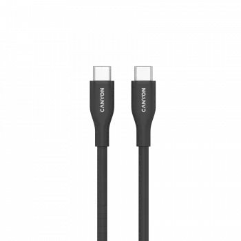 CANYON kaapeli CC60SC10 C-C 60W 1m silikoni musta