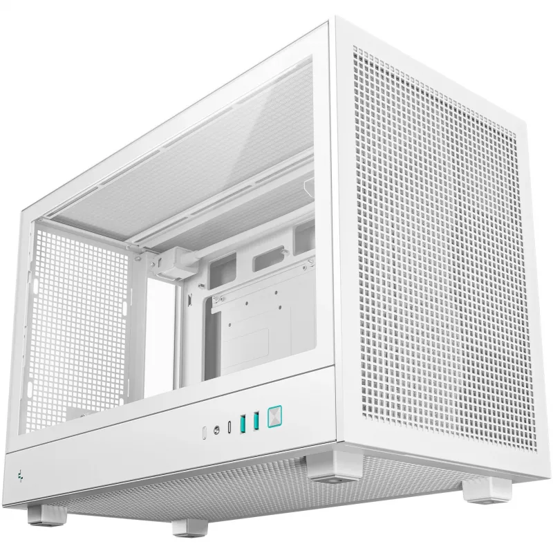 DeepCool CH260 Micro Tower valkoinen