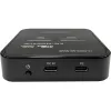LC-Power LC-DOCK-M2-NVME -telakka kahdelle M.2 NVMe SSD -levylle