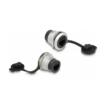 DeLOCK verkkokaapeli RJ45 Cat.6A 1 m musta