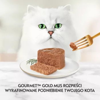 Kissan märkäruoka Purina GOURMET Gold Adult tonnikala 85 g säilyke, proteiini 10,5 %, rasva 7 %, kosteus 77,5 %