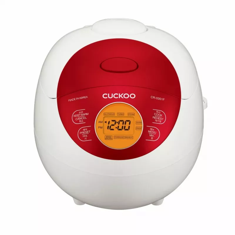 Cuckoo CR-0351F RED riisinkeitin 0,54 L 425 W punainen, valkoinen