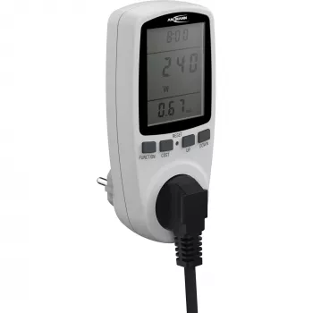 Energiakustannusmittari ANSMANN APM2 120-0007 LCD-näytöllä