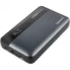 Powerbank INTENSO 7350050 — 20000 mAh, 1× USB-A + 2× USB-C, 100 W kokonaislähtöteho, musta/harmaa