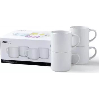 Cricut 2009392 muki 300 ml valkoinen 4 kpl (2009392)