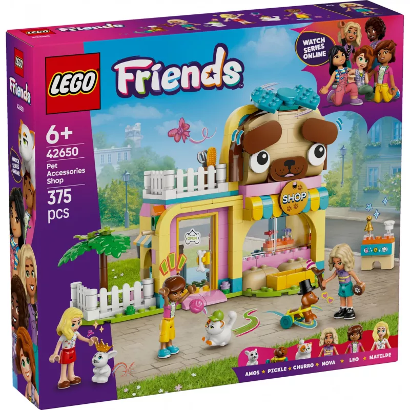 LEGO FRIENDS 42650 Lemmikkieläintarvikeliike