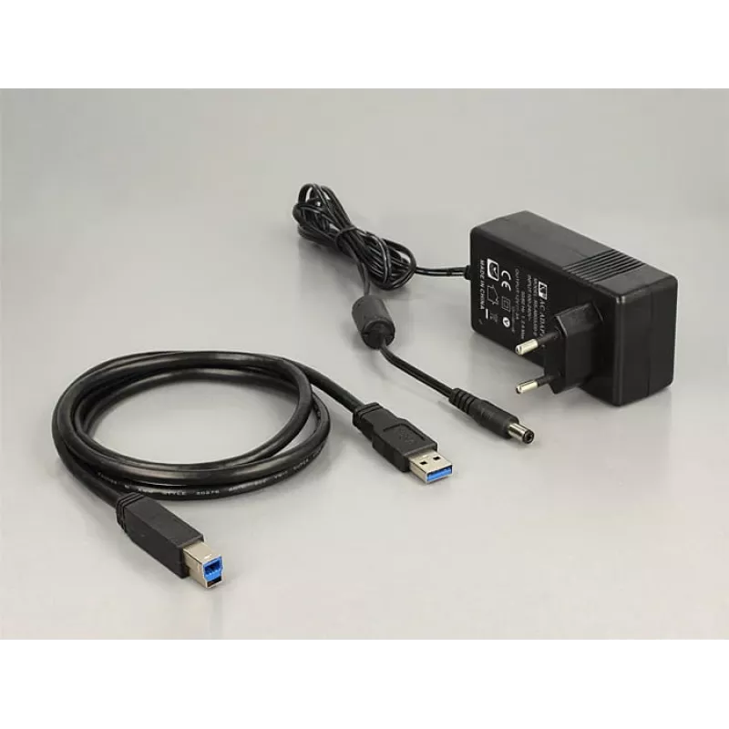 Delock USB 3.0 -telakointiasema 2x SATA HDD / SSD -asemalle klonaustoiminnolla