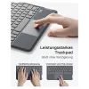 inateck näppäimistö iPad 11 iPad 10. gen. yhteensopiva QWERTZ harmaa
