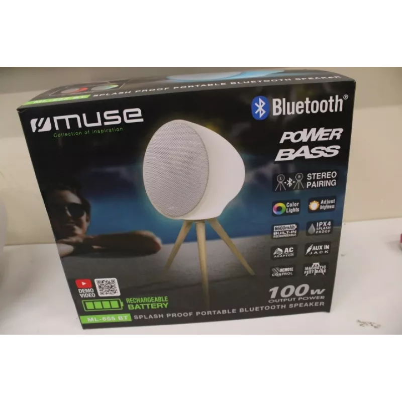 LOPPUUNMYYNTI. Muse kannettava Bluetooth-kaiutin ML-655 BT