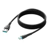 USB - USB-C -kaapeli Joyroom SA32-AC6 100 W 1 m musta