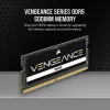 SO-DIMM 64 GB DDR5-5600 (2x 32 GB) dual-kit, muisti musta, CMSX64GX5M2A5600C48, Vengeance