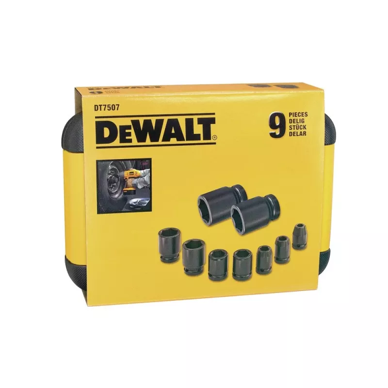 DeWALT DT7507-QZ hylsyavainsarja