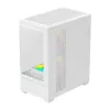 Tietokonekotelo DarkFlash C365 (valkoinen) 5 tuulettimella