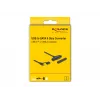 DeLOCK USB-SATA-muunnin 6 Gb/s USB Type-C Type-A 0,3 m