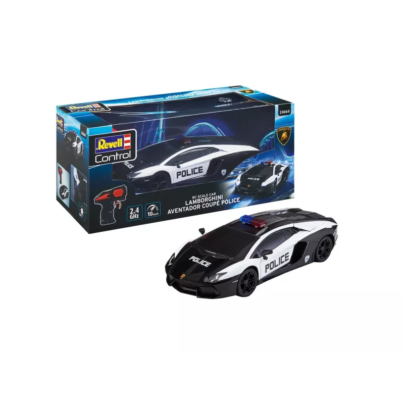 Revell Lamborghini Aventador Polizei pienoismallirakennussarja