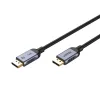 UNITEK C1628GY01-1.5M DisplayPort-kaapeli musta, harmaa