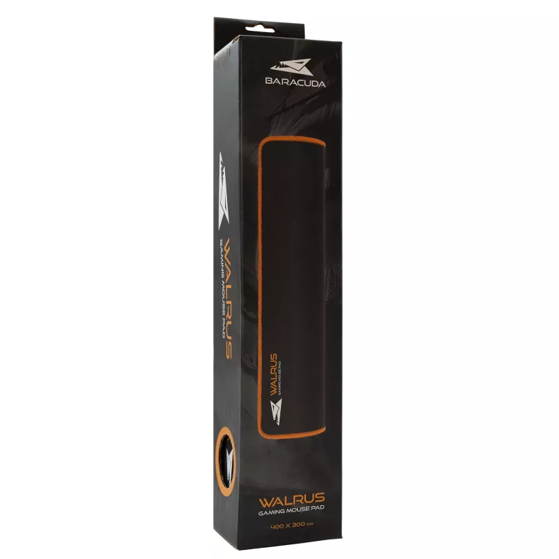 Hiirimatto Baracuda BGMP-021 Walrus musta/oranssi 400x300 L