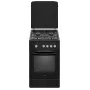 Kaasuliesi MPM MPM-56-KGF-21/B — 4-liesi ruostumaton teräs, uuni 54 l, nappisäätö