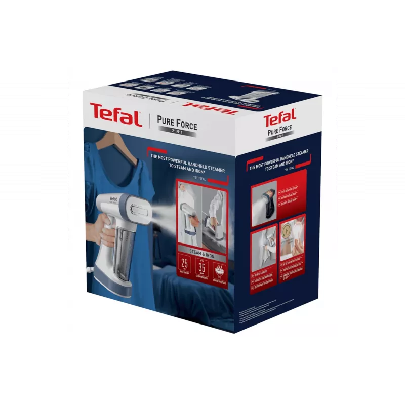 Käsikäyttöinen höyrypuhdistin Tefal DT8722E0, 1800 W, 0,18 L vesisäiliö