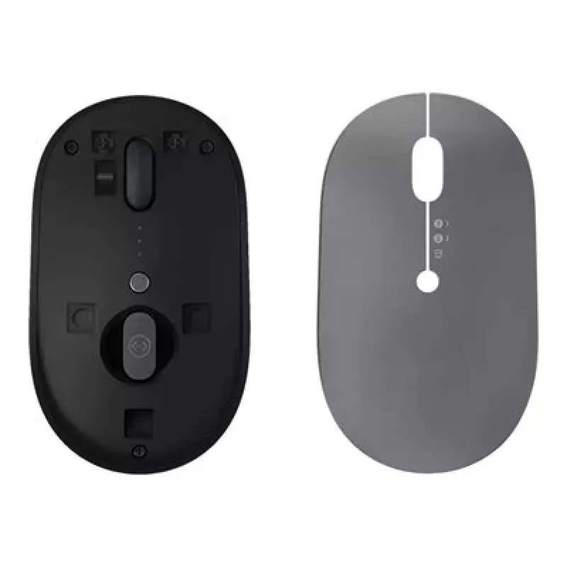 Lenovo Go Multi-Device hiiri toimisto molempikätinen RF Wireless + Bluetooth optinen 2400 DPI