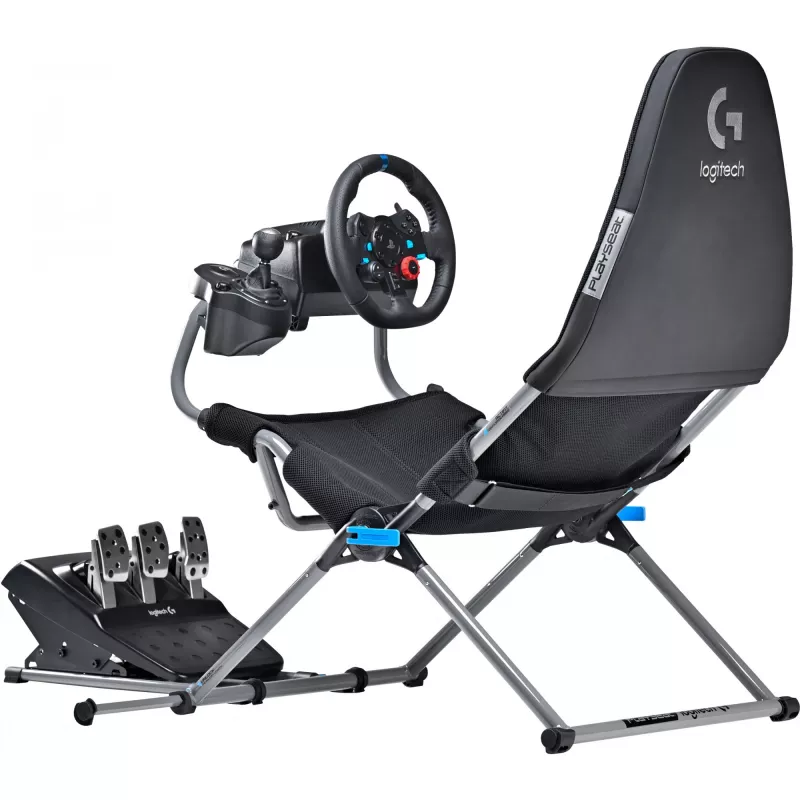 Playseat Challenge X - Logitech G Edition pelituoli musta, harmaa